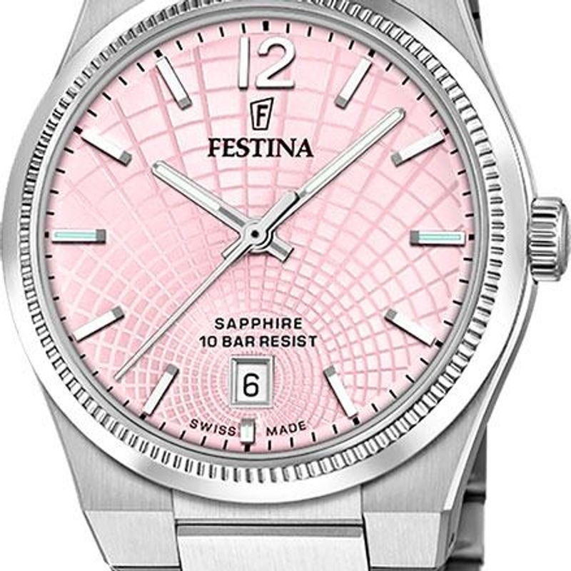 Festina Swiss Made Dame rosa F20052-3