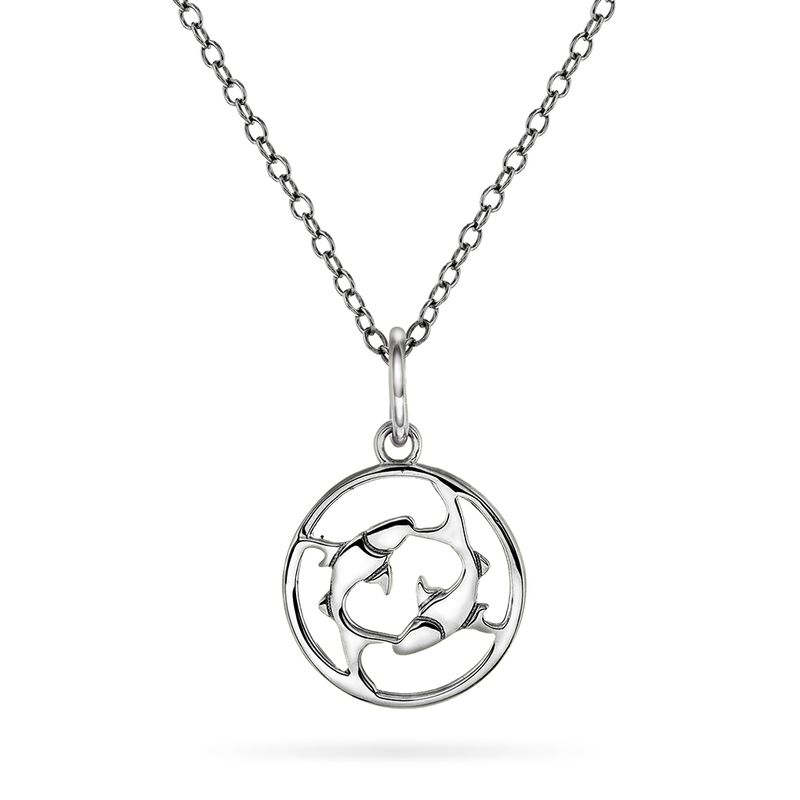 Horoskop Smykke sølv Fiskene 992464