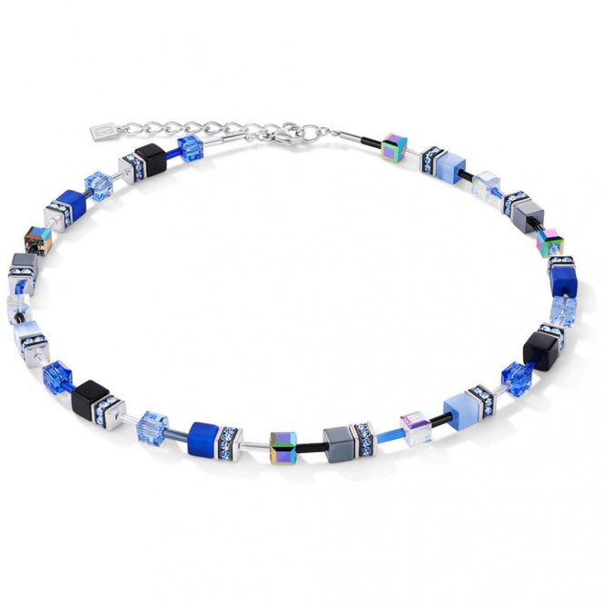 Hovedbilde COEUR DE LION Necklace GeoCUBE cobalt blue 4014100712