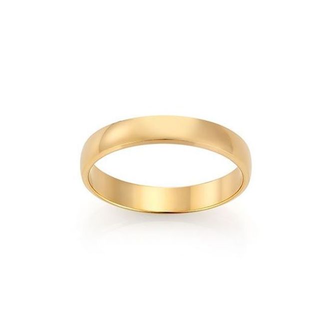 Hovedbilde Emotions ring gult gull 4mm 2289054 pris pr stk