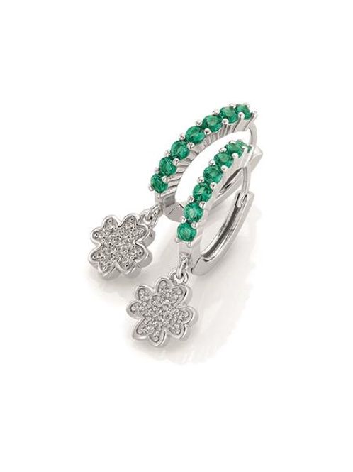 Hovedbilde GD Clover leaf øreringer 720007