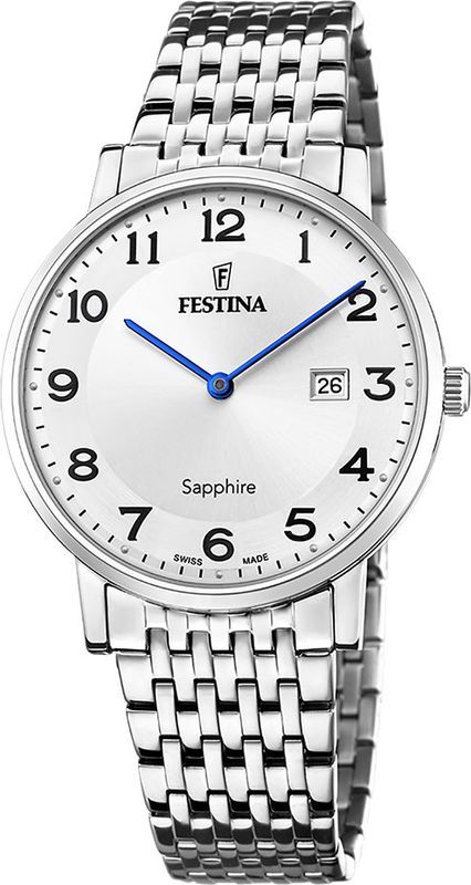 Festina Swiss Made Herre sølv F20018-4