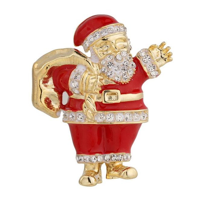 Hovedbilde Bijouteri julenål nisse 200128