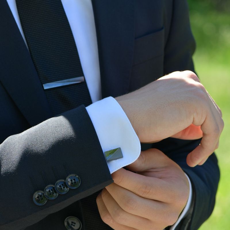 Bijouteri slipsnål og mansjettknapper 10653