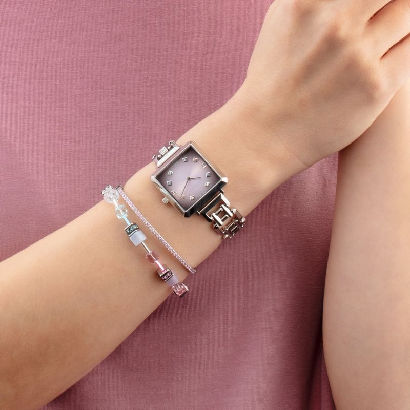 COEUR DE LION Bracelet GeoCUBE Iconic Precious pink lilac 4905301927