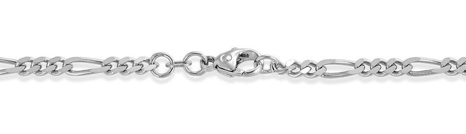 Hovedbilde Figaro kjede i sølv 12S3445