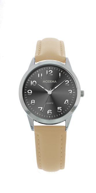 Hovedbilde Modema Dameur beige skinn rem  MD5002.54
