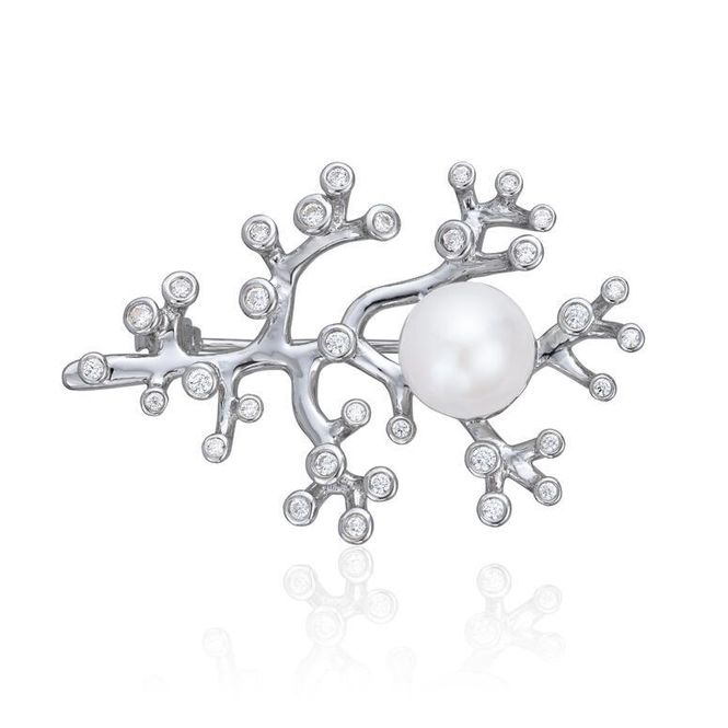 Hovedbilde Nål Livets tre i sølv 3026002