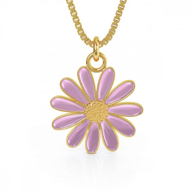 Hovedbilde Margeritt anheng lilla 860318