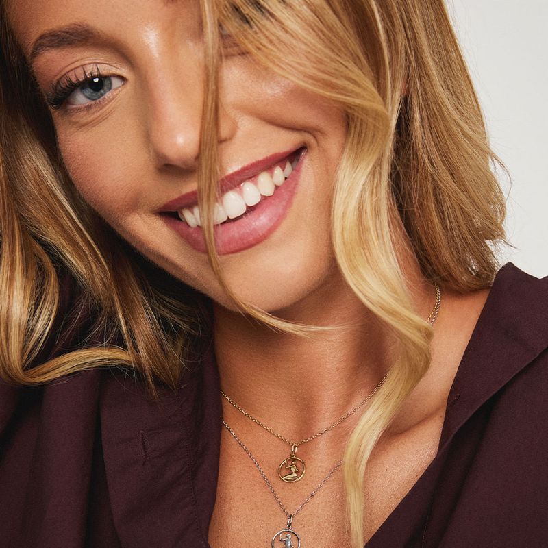 Horoskop Smykke forgylt sølv Jomfruen 992339