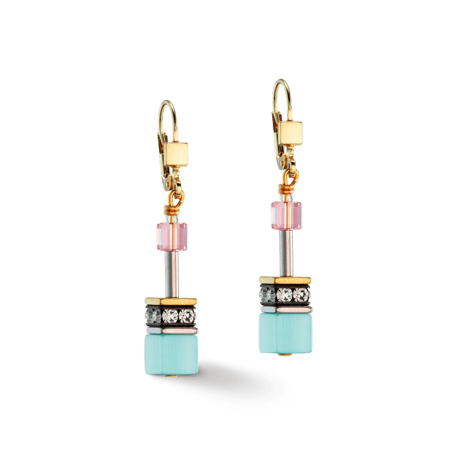 Hovedbilde COEUR DE LION PIERCED EARRINGS GEOCUBE 283820-1576