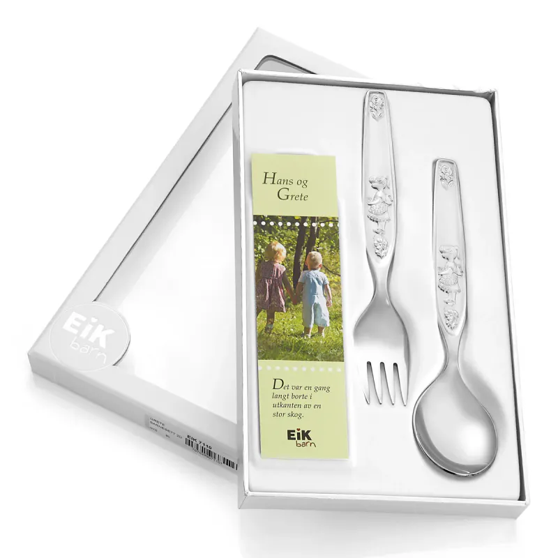 Grete Bestikksett i sølvplett 7110