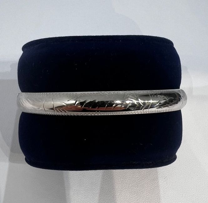 Hovedbilde Armring  sølv siselert 71080RH