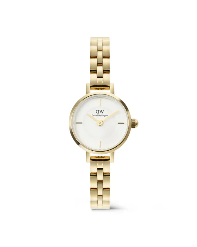 Daniel Wellington Petite Mini 19 gullfarget stål DW00100855