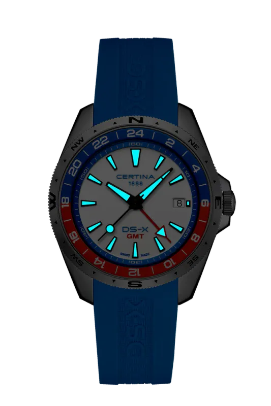 Certina DS-X GMT Men Watch Quartz C047.452.17.011.00