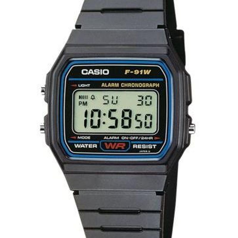 Casio Timeless F-91W-1YEG