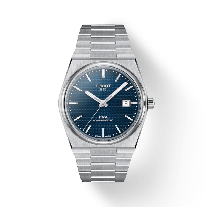 Tissot PRX Powermatic 80 Blå urskive - Herreklokke