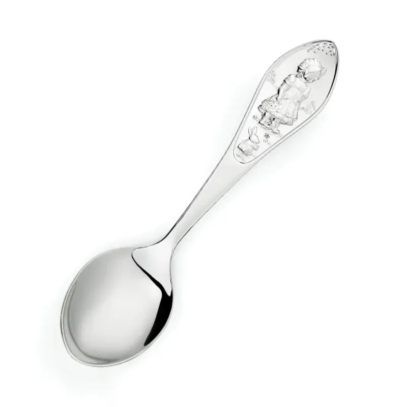 Grete Babyskje i sølv 8114