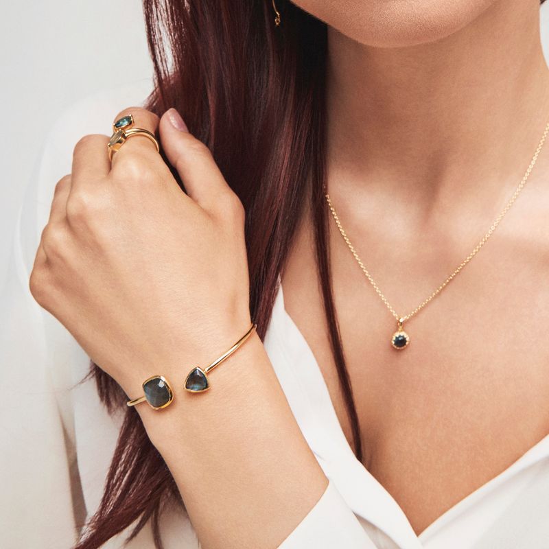 GLAM Mirage smykke sølv blå sten 992485