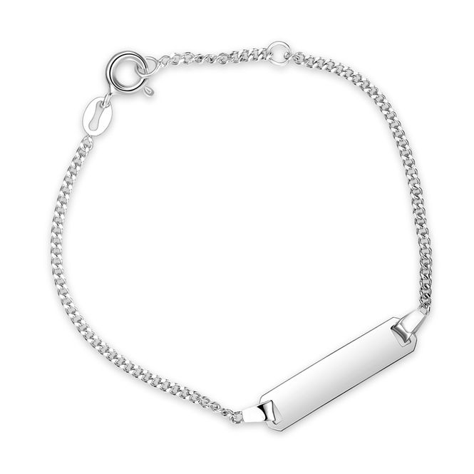 Hovedbilde ID-armbånd i sølv  62195