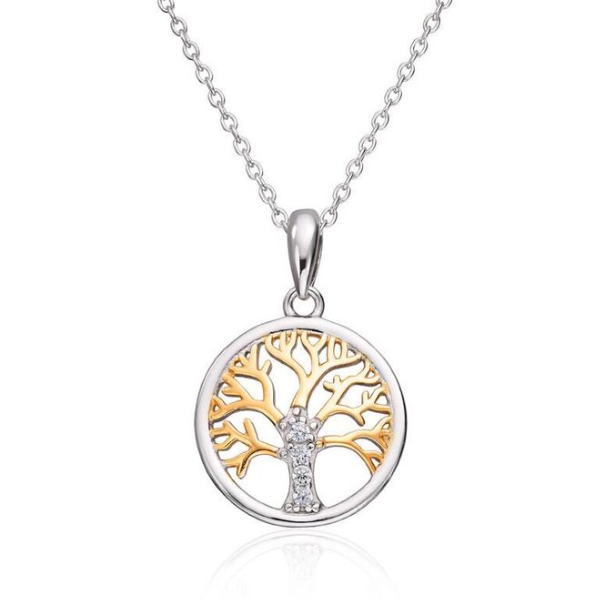 Hovedbilde Anheng Livets tre forgylt sølv 3009042