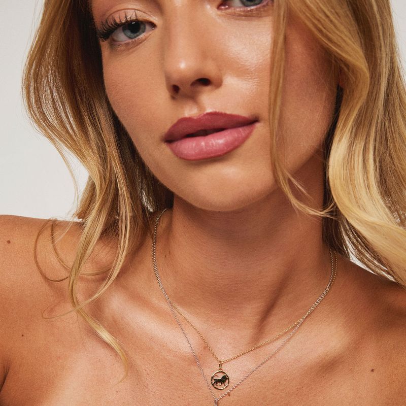 Horoskop Smykke forgylt sølv Løven 992338