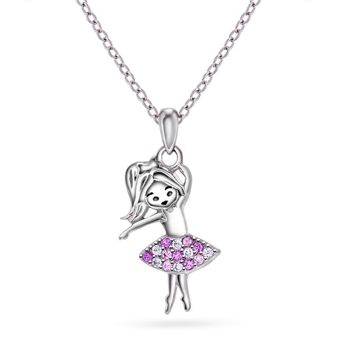 Hovedbilde Smykke sølv ballerina 25460